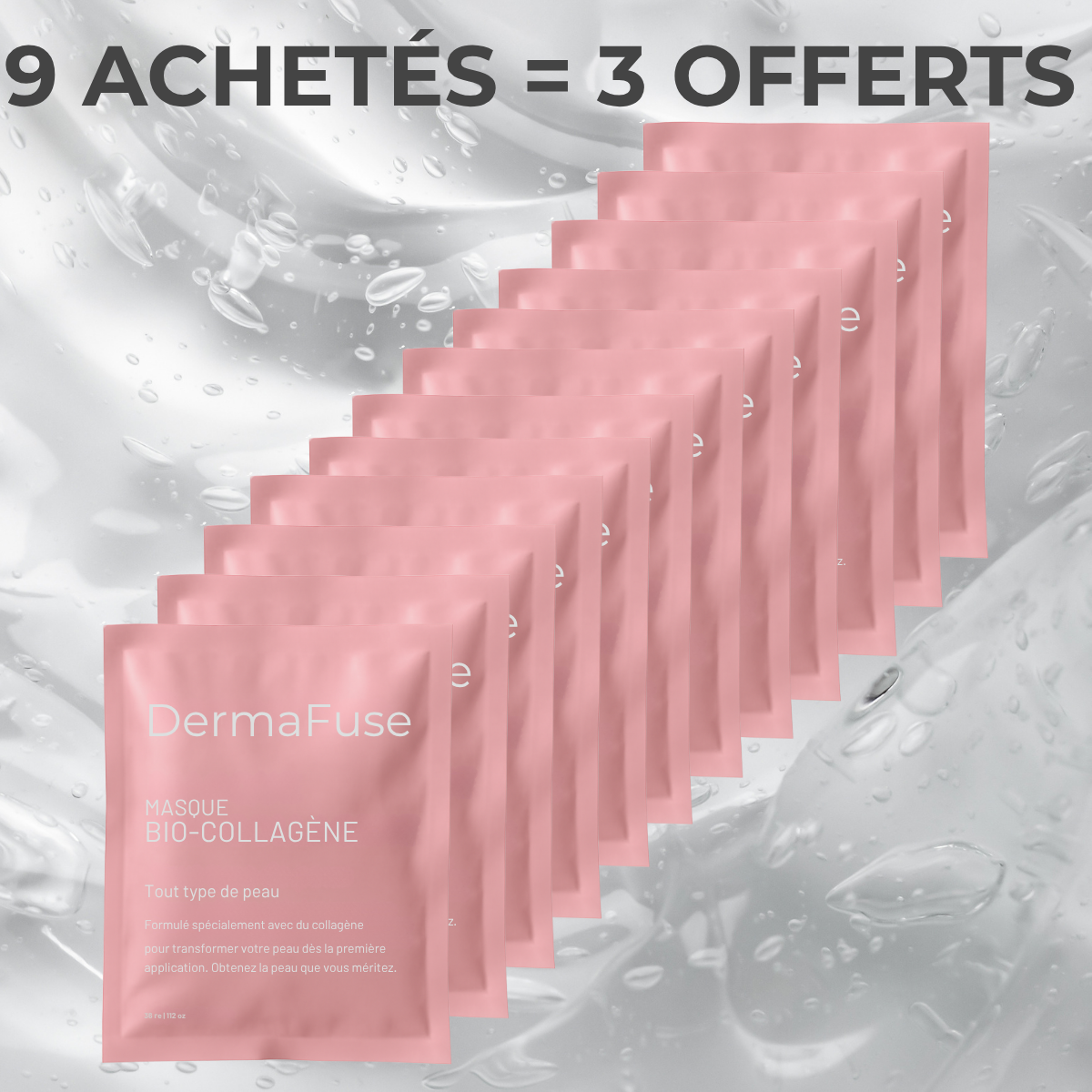 9 acheté = 3 offert